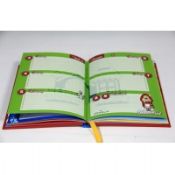 Capa de couro colorido caderno personalizado Impressão Offset images