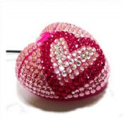 Souris coeur strass images