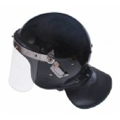 Black Police Anti Riot Helmets images