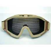 Óculos de proteção ajustável leve Tan Metal Mesh images