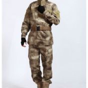Military Fatigues Camouflage A-Tacs Army Uniform For Battle , Combat images
