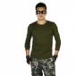 Chemise de coton vert Mens Cargo small picture