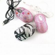 Customized wired and wireless diamond mouse images