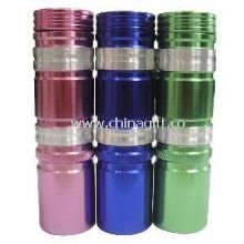 Mini Aluminum Torch LED Flashlight Colorful Super-Bright images