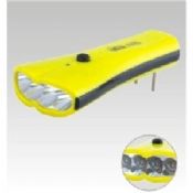 4PCS Rechargeable Plastic Torch LED Flashlight images