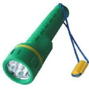 7 LED Kunststoff-Taschenlampe mit chemische Batterie images