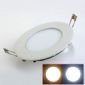 Aluminium 3W souper fine LED rond éclairages small picture