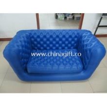 Double Seat Blue Inflatable Sofa Chair images