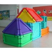 Casa castillo de salto inflable comercial images