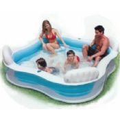 Piscine gonflable familiale avec Double Valve images