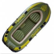 Barco inflável de PVC rígido com 2 válvulas de pesca, 3P grátis images