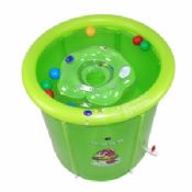 Green Portable Tarpaulin Swim Pool images