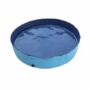 PET bain baignoire ronde bleu pour promotionnel images