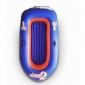 Bote inflable de PVC doble azul con logotipo personalizado small picture