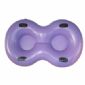 Purple Inflatable Water Towable Tubes PVC For Two Person small picture