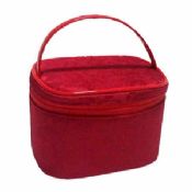 Kosmetische PVC Taschen rot images