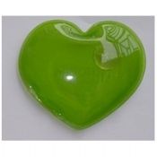 Almofadas de aquecimento do coração verde Gel images