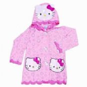 Hello Kitty Pvc lluvia abrigos con capucha images