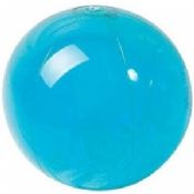 Ballons de plage de gonflable promotionnel bleu images