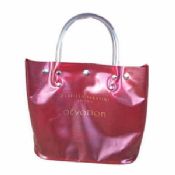 Promotional Red Clear PVC Bags For Laddies images