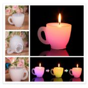 Velas de la taza de té images