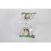 16 Inch Kids Rain Umbrellas Clear PVC images