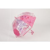 Impression complète PVC transparent parapluie images