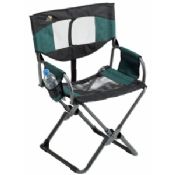 Al aire libre bajo asiento trasero plegable camping silla de playa de acero images