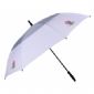 Two Layer Customized Promotional Golf Umbrellas with Rubber Handle small picture