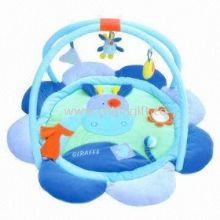 Flower Shape Baby Play Mat with Fitness Hanger Design images