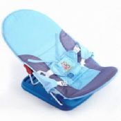 3-position Baby Bouncer with Machine Washable Fabric and Adjustable Strap images
