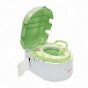 Deluxe Potty Seat Trainer with Toilet Paper Holder images
