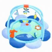 Flower Shape Baby Play Mat with Fitness Hanger Design images