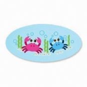 Oval-shaped Printed Bath Mat images