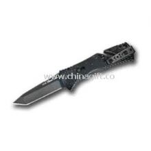 Comfortable for finger hold copper handle folding knife images