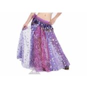 Chiffon Embroidered Belly Dance Skirts images