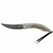 two-edged rubber handle big pocket knife images