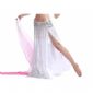 White Belly Dance Skirt small picture