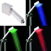 7 COLOR 9 LED CHROME SHOWER HEAD ROMANTIC LIGHTS WATER HOME BATH images