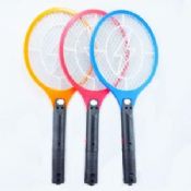 Battery Powered Handheld 3-Layer Net Electric Insect Bug Mosquito Zapper Fly Swatter images