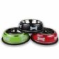 Alimentador de mascotas comida platos acero inoxidable durable Bowl small picture