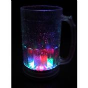 Tasse de bière clignotant tasse, 6 Leds multicolores images