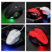 Souris de jeu de lumière de LED images