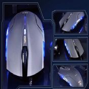 LED luz USB gaming mouse images