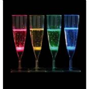 Liquid activated Champagne Led Flashing cup images