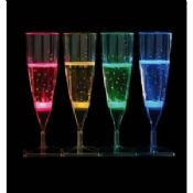 Coupe de Champagne Led clignotant activé liquide images