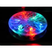 Multicolor Led Flashing Cup Trapezium coaster with ABS Material images