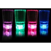 Small ice cup , Flashing Cup with 3 multicolor Leds images