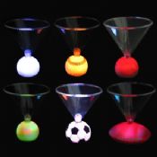 Спорт мяч стиль мигающий стаканчик с 3 многоцветные светодиоды images