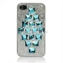 Luxury anti - dust woven imitation leather apple iphone 4 hard case images